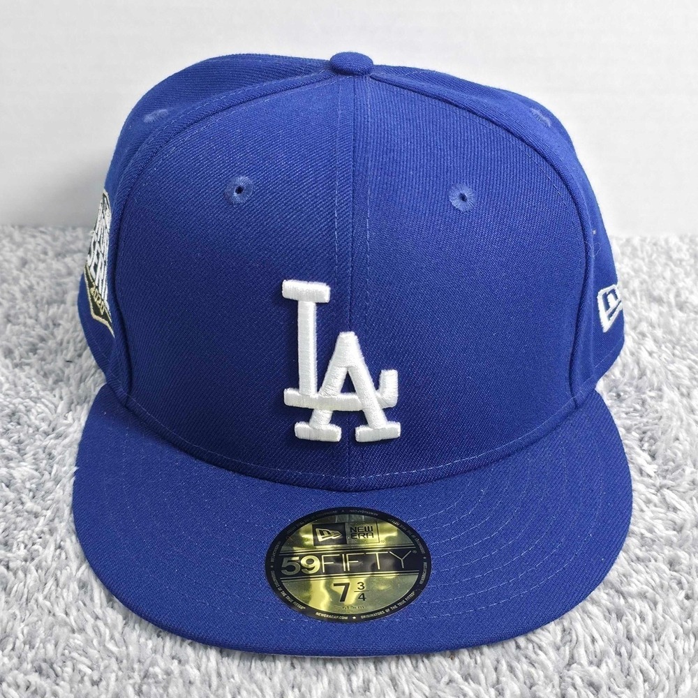 New Era 59FIFTY Los Angeles Dodgers MLB 2020 World Series 7 3/4 Fitted Hat Cap